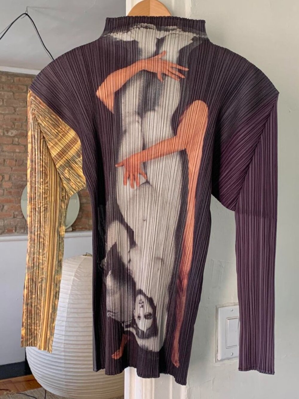 Issey Miyake Pleats Please Artist Series No.1 Yasumasa Morimura Turtleneck